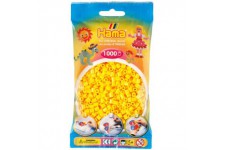 - 207-03 - Loisirs Creatifs - Perles et Bijoux - Sachet 1000 Perles - Jaune