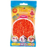 - 207-04 - Loisirs Creatifs - Perles et Bijoux - Sachet 1000 Perles - Orange