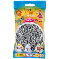 - 207-17 - Loisirs Creatifs - Perles et Bijoux - Sachet 1000 Perles - Gris