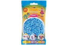 - 207-46 - Loisirs Creatifs - Perles et Bijoux - Sachet 1000 Perles - Bleu Pastel