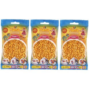 perles Midi (3 x 1000 pieces) - Couleurs assorties