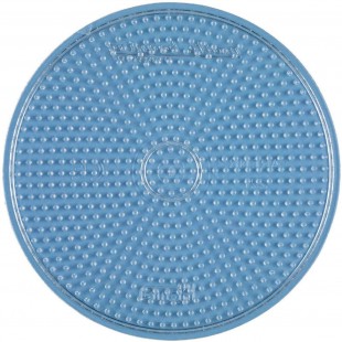 - 221TR - Loisirs Creatifs - Plaque pour Perles a  Repasser Midi - Rond Transparent