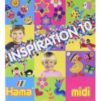 - 399-10 - Loisirs Creatifs - Livre Inspiration n°10 - Perles a  Repasser Midi - 64 Pages