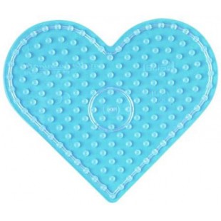 - 8206 - Loisir Creatif - Maxi Plaque - Transparent Coeur