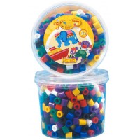 - 8570 - Loisirs Creatifs - Pot 600 Perles a  Repasser - Taille Maxi - Vives