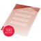 GBC 3740306 Lot de 100 Pochettes brillantes A4