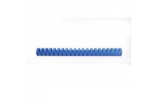 GBC CombBind Pack de 100 Reliures spirale plastique 16 mm Bleu