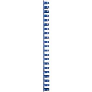 Gbc 4028621 CombBind Lot de 100 Peignes de reliure 19 mm Bleu