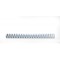 Gbc 4028202 CombBind Lot de 50 Peignes de reliure 25 mm Blanc