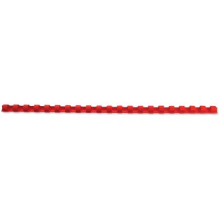 GBC 4028215 Lot de 100 Peignes plastique CombBind Rouge