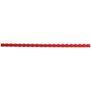 GBC 4028215 Lot de 100 Peignes plastique CombBind Rouge