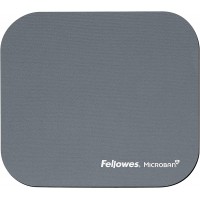 Fellowes - 5934005 - Tapis de souris en plastique avec protection antibacterienne Microban - Argent