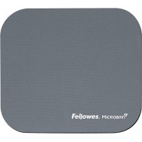 Fellowes - 5934005 - Tapis de souris en plastique avec protection antibacterienne Microban - Argent