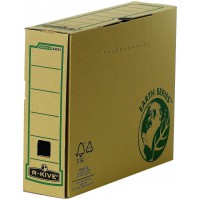 Lot de 20 : Fellowes Boite d'archives Bankers Box Earth Series - Format - Boites a archives (Papier, Marron, A4, 100 g, 80 x 315