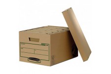 Lot de 10 : Fellowes Bankers Box Earth grandes archives transport box