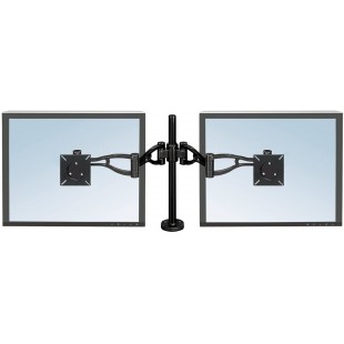 Fellowes Professional Series Porte ecran Double Noir