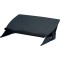 Fellowes Porte-documents incline Easy Glide, support d'ecriture, angle ajustable, compartiment de rangement, noir/gris