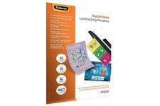 Fellowes pochettes de plastification Admire finition mate, A3 80 microns lot de 25