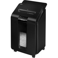 Fellowes Destructeur automatique Auto Feed 100M, Micro-Cut, 10 feuilles pour la maison et le bureau, dote de la technologie Sile