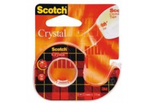 Scotchâ„¢ 600H1210 cristal set de 1 rouleaux de ruban adhesif 12 mm x 10 m