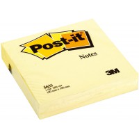 Post-it Notes repositionnables 200 feuilles 100 x 100 mm Jaune