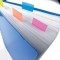 Post-it 680-PBGEU Marque-pages 25,4 x 44 mm Bleu/Vert/Violet