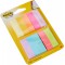 Post-it Pack de Marque-pages 10x50 X 15mm x 50mm Couleurs Assorties lot de 10