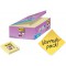 Post-It Boite de 24 Notes repositionnables Super Adhesif 90 feuilles Jaune