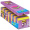 Post-it Super Sticky Lot de 24 Blocs de Notes repositionnables 76 x 76 mm Neon