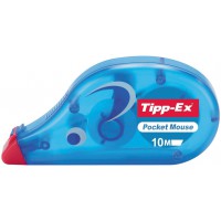 TIPP'EX - 1 Roller de correction jetable correction a sec 4,2 mm x 10 m - POCKET MOUSE