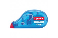 TIPP'EX - 1 Roller de correction jetable correction a sec 4,2 mm x 10 m - POCKET MOUSE