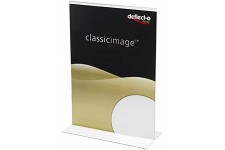 Deflect-o 48001 Porte-affiche de comptoir Format portrait A3