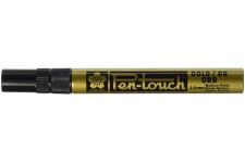 Pen-Touch Marqueur a  pointe moyenne, encre de peinture, dore, 0,02 x 4,9 x 1,9 cm
