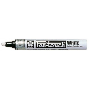 AmazonUkkitchen Marqueur a stylet pour peinture, Encre de peinture., blanc, 0.023 x 4.9 x 1.9 cm