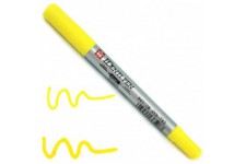 Identi-Pen Stylo double pointe Jaune