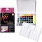 boite a croquis de poche aquarelle Koi, 30 couleurs, couleurs assorties, acrylique, multicolore