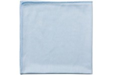 Lot de 24 : Rubbermaid Commercial chiffons de nettoyage en microfibres, 16x 16, Bleu