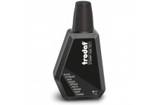 Trodat Bouteille d'encre noire - 28 ml - Encre de rechange pour tampons encreurs a  main