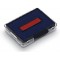TRODAT Cassettes encreur de rechange pour tampon 6/50/2 Bicolore Bleu - Rouge