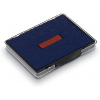 TRODAT Cassettes encreur de rechange pour tampon 6/58/2 Bicolore Bleu - Rouge