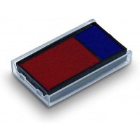 TRODAT Cassette encreur de rechange pour tampon 6/4912/2 Bicolore Bleu - Rouge