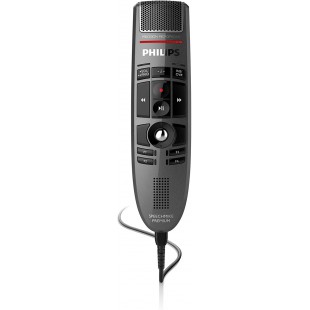 Philips SpeechMike Premium Micro avec Boutons Poussoirs Noir