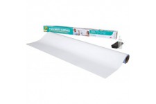 Tableau Blanc en rouleau Post-it Flex Write, le tableau blanc adapte aux marqueurs permanents, 1.219 m x 2.438 m