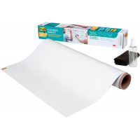 Post-It 91246 Tableau effacable Flex Write Surface en rouleau, blanc, 60,9 x 91,4 cm