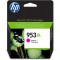 HP 953XL F6U16AE haut rendement, cartouche d'encre Authentique, imprimantes HP OfficeJet et HP OfficeJet Pro, Magenta