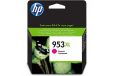 HP 953XL F6U16AE haut rendement, cartouche d'encre Authentique, imprimantes HP OfficeJet et HP OfficeJet Pro, Magenta