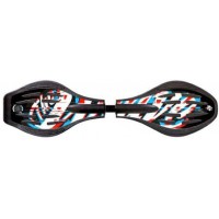 Waveboard The Wave G1, Design: Black Glitch, l'Original, Le Classique, 500030