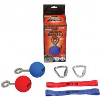 Ball Accessoire pour Ninja Line Mixte Enfant, Rouge/Bleu, Taille Unique