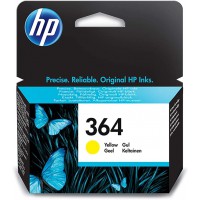 HP 364 Cartouche d'Encre Jaune Authentique (CB320EE)