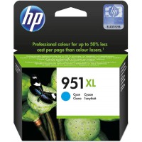 HP 951XL Cartouche d'Encre Cyan grande capacite Authentique (CN046AE)